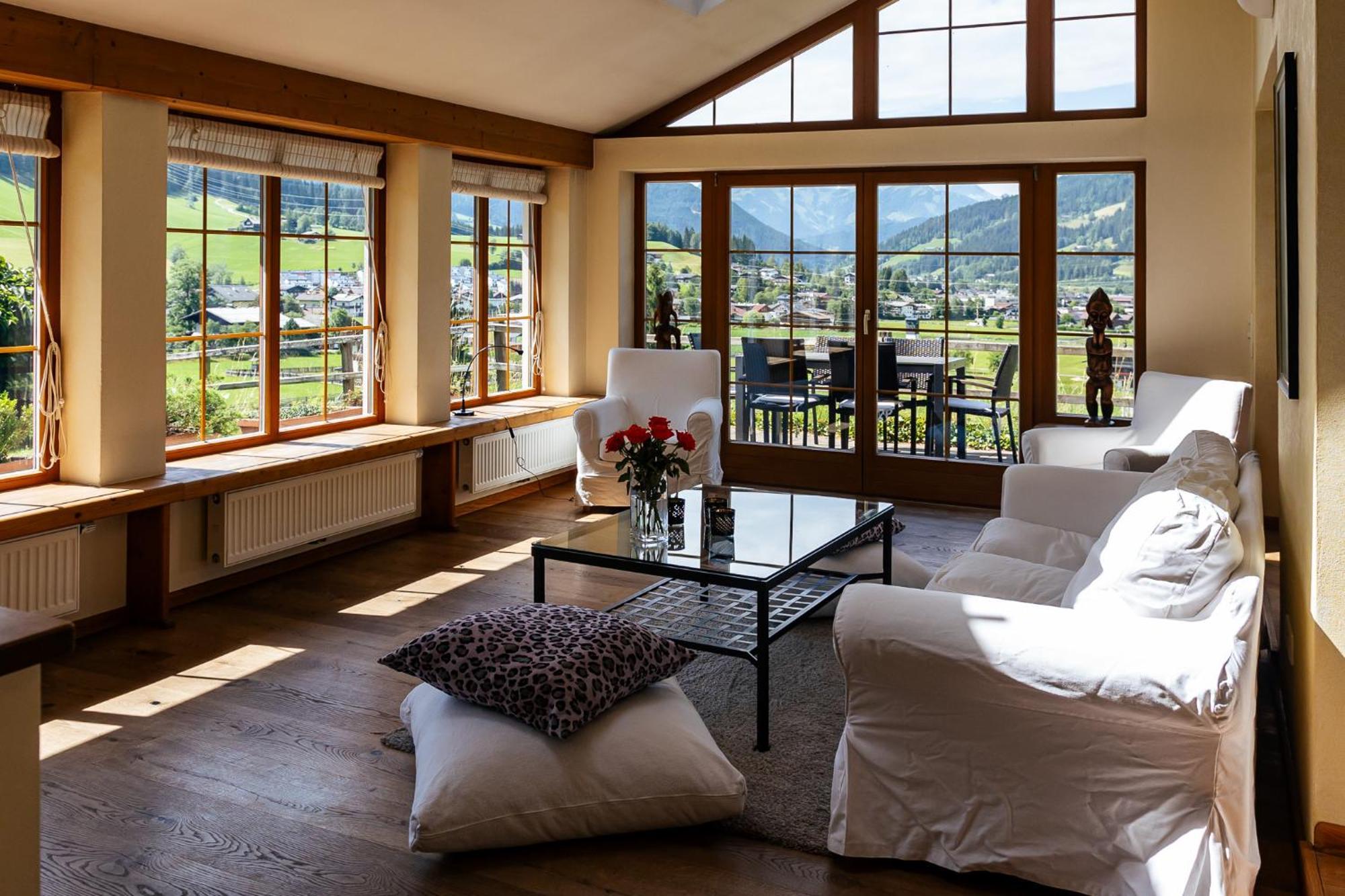 Ferienhaus Altenmarktblick อัลเทนมาร์คท์ อิม พองเงา ภายนอก รูปภาพ